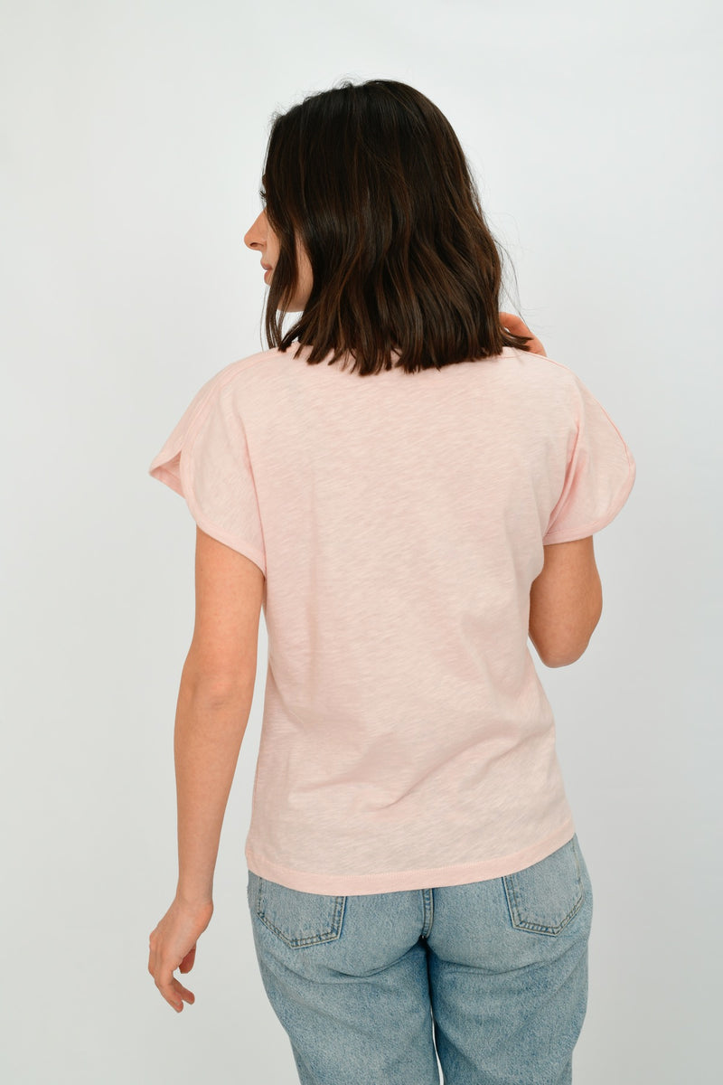 100% Organic Cotton Basic T-shirt LARA-12