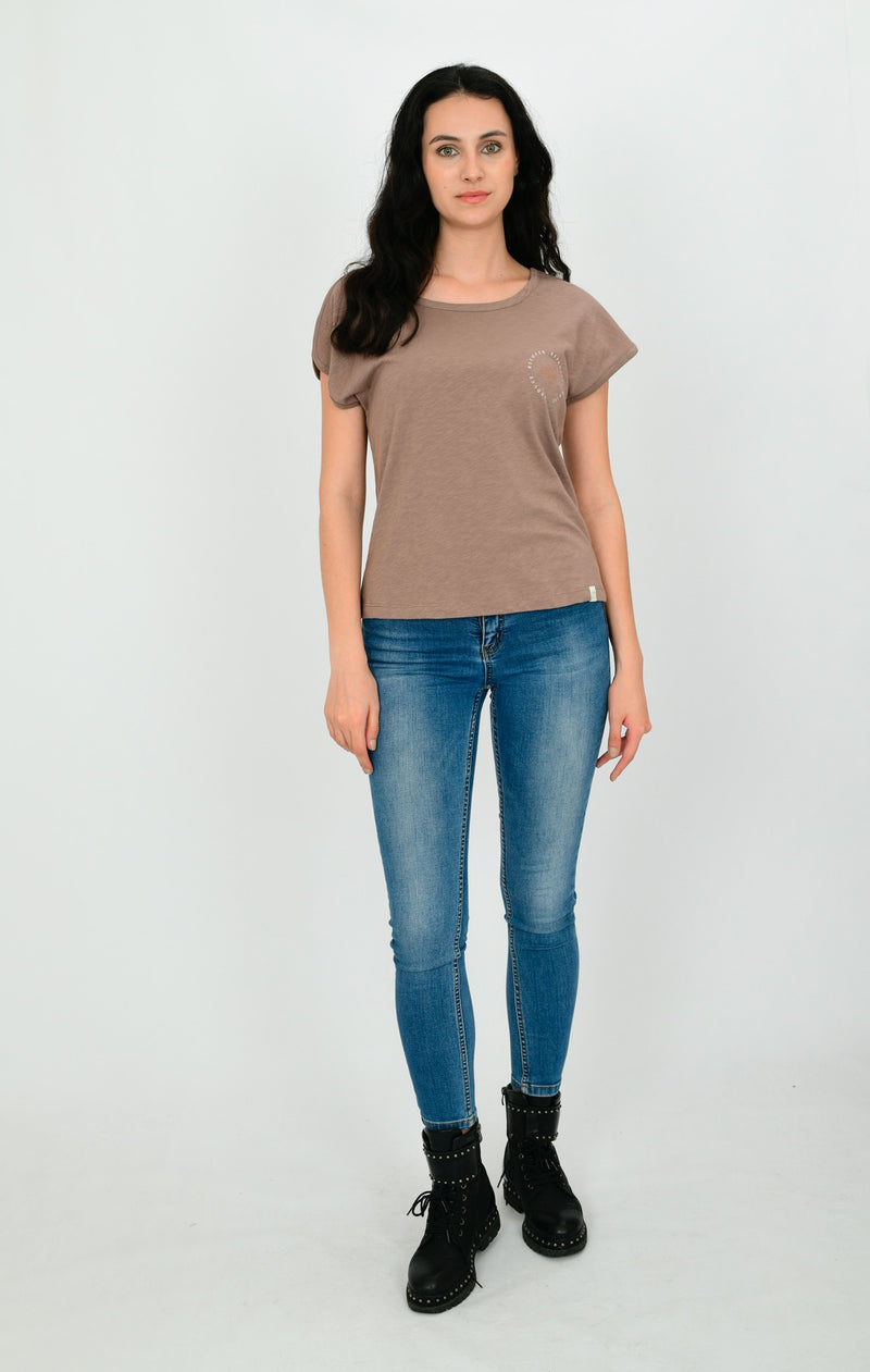 100% Organic Cotton Basic T-shirt LARA-12