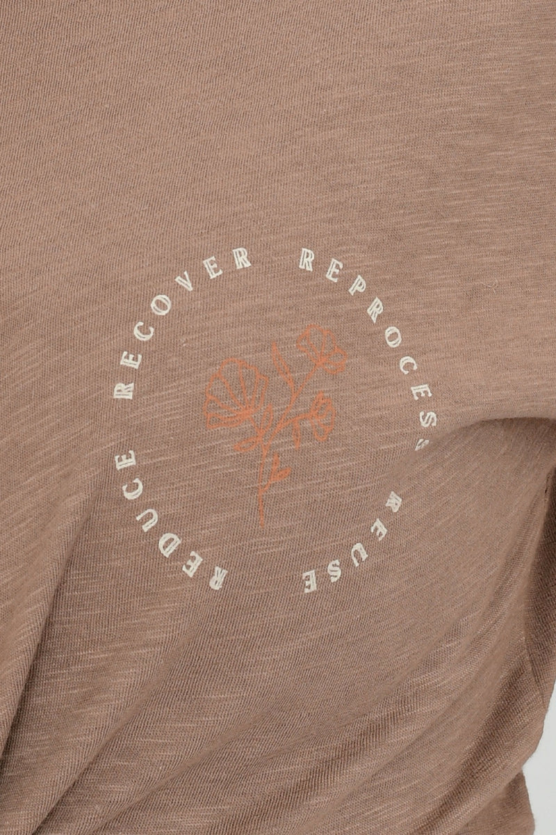 100% Organic Cotton Basic T-shirt LARA-12