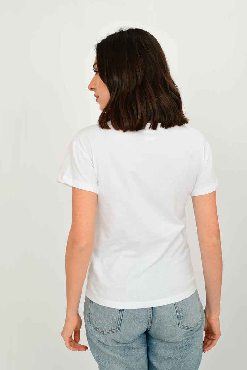 Organic Cotton V-Neck T-shirt LET-31