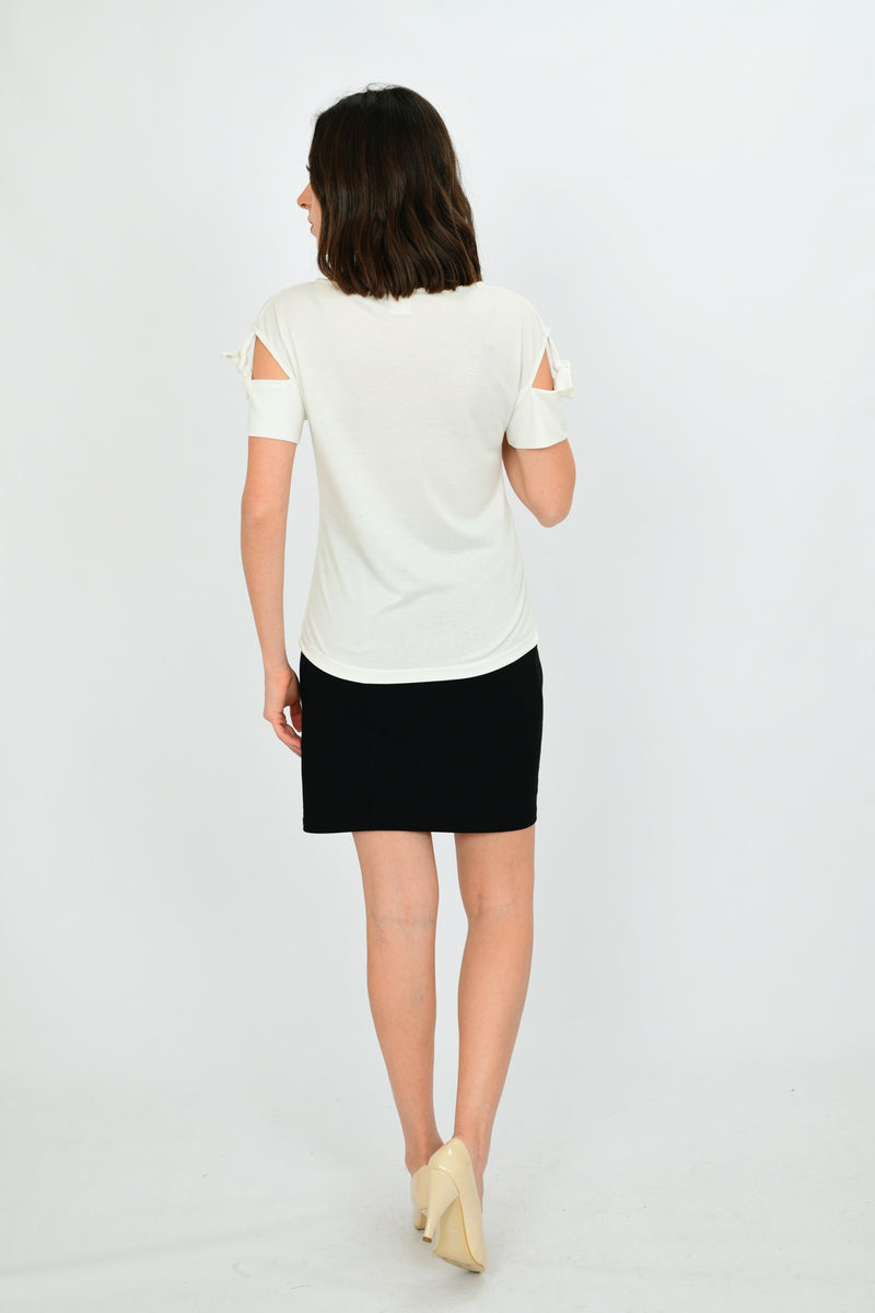 Modal Short-Sleeve Blouse LARA-11