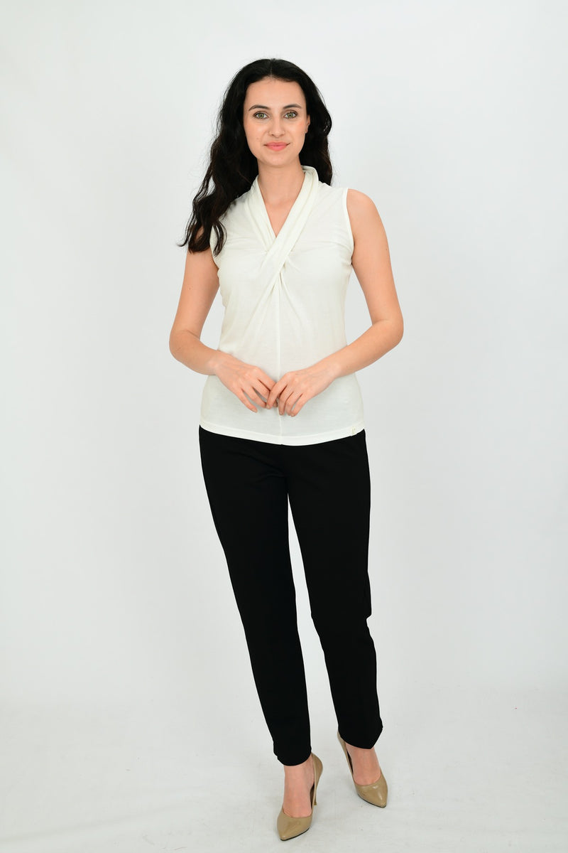 Modal Sleeveless Formal Blouse LARA-13 – L'étoile Fashion