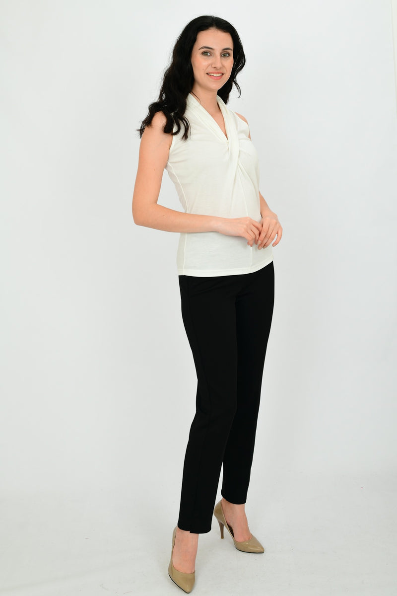 Modal Sleeveless Formal Blouse LARA-13