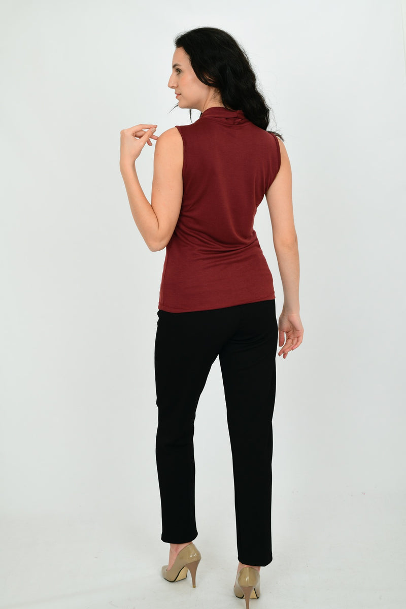 Modal Sleeveless Formal Blouse LARA-13