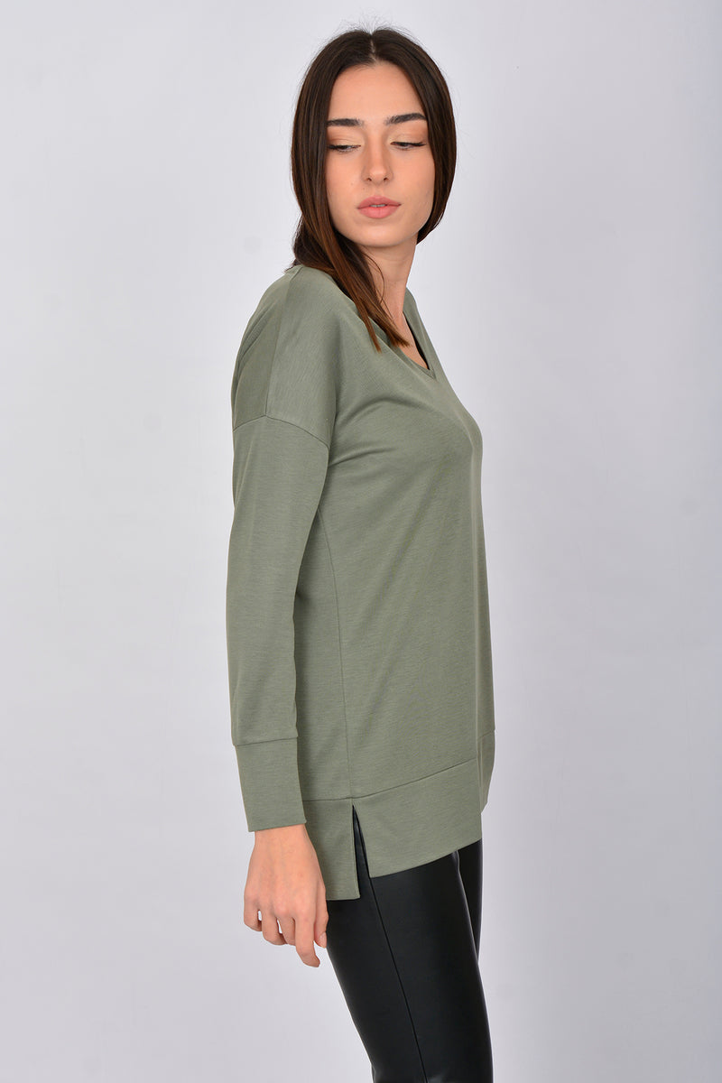 Modal Long Sleeve Blouse LET-15-V2