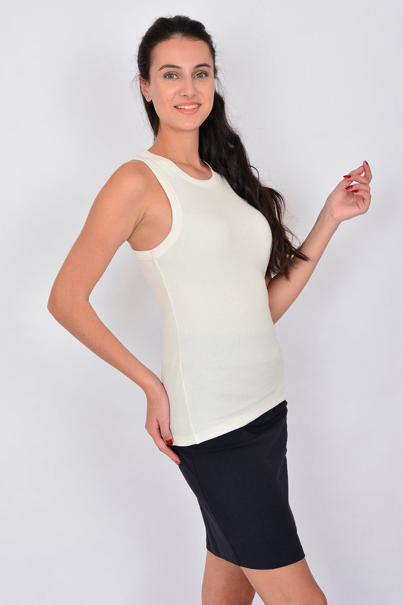 Cotton Basic Undershirt LARA-3