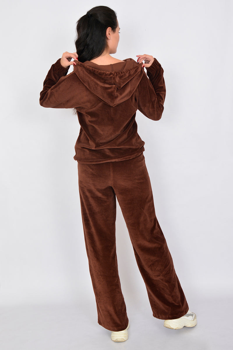 Organic Cotton Velvet Sweatshirt & Sweatpants LINDA-9