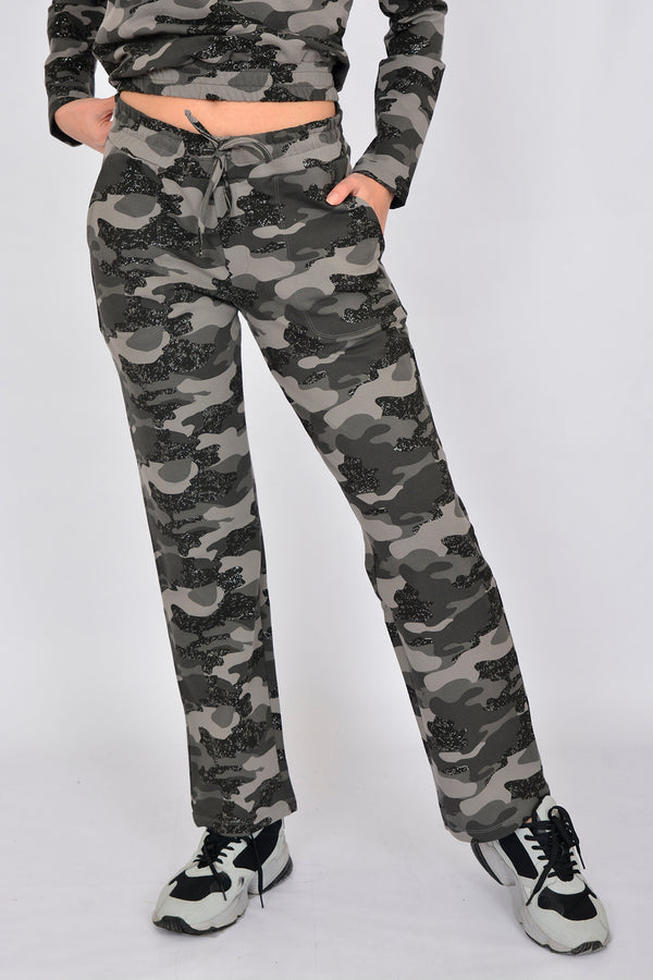 Cotton Camo Sweatpants LINDA-69