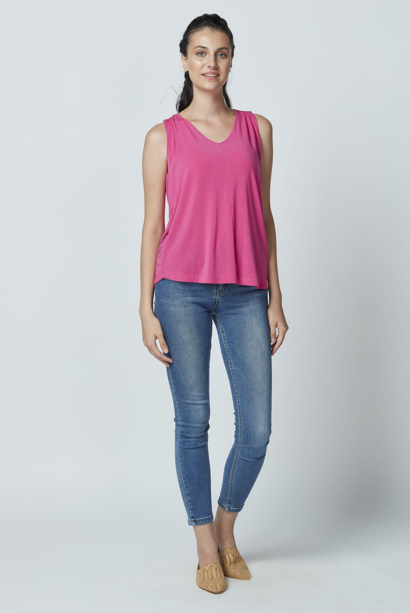 Micromodal Strappy Blouse LET-20