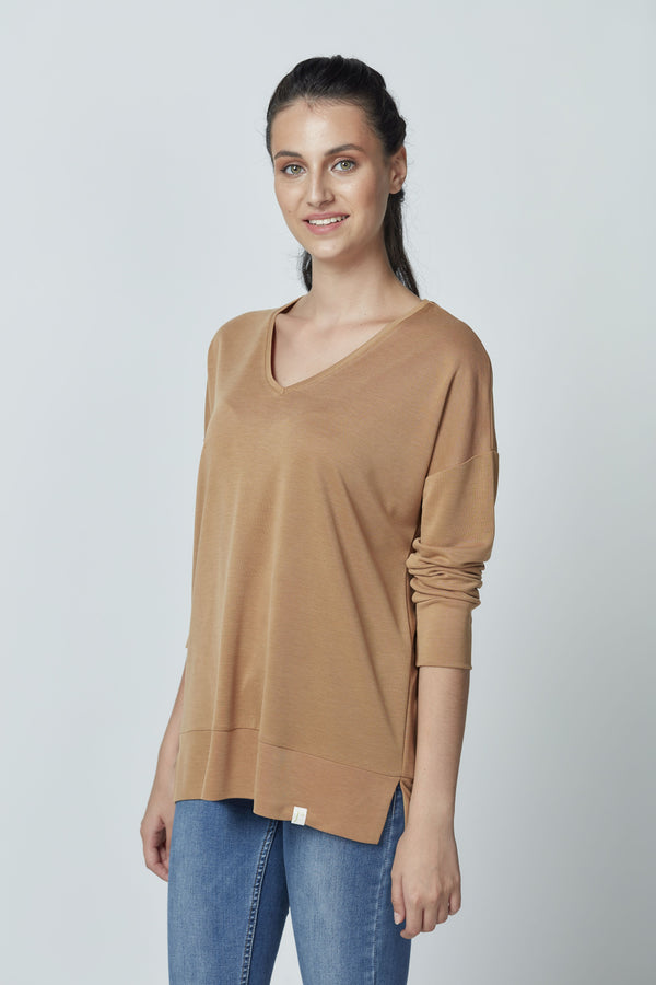 Modal Long-Sleeve Blouse LET-15-V2