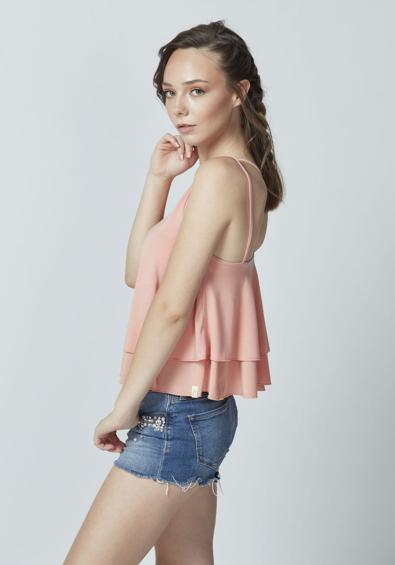 Micromodal Double Strappy Blouse LET-38