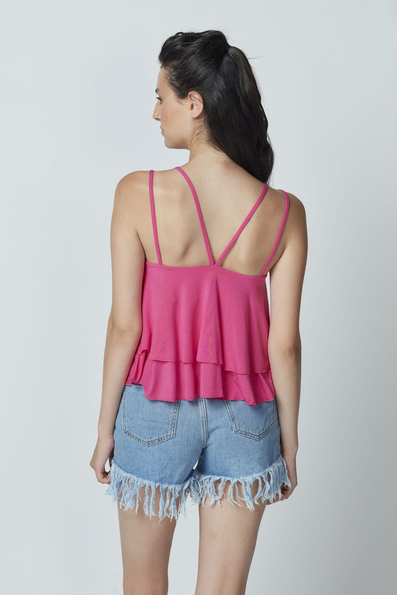 Micromodal Double Strappy Blouse LET-38