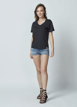 Organic Cotton V-Neck T-shirt LET-31