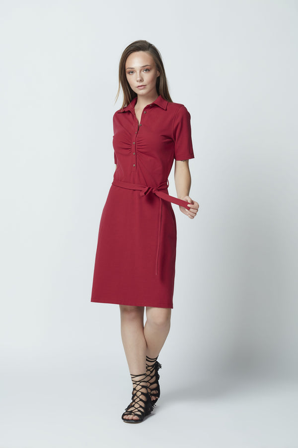 Better Cotton Pique Polo Dress LET-26