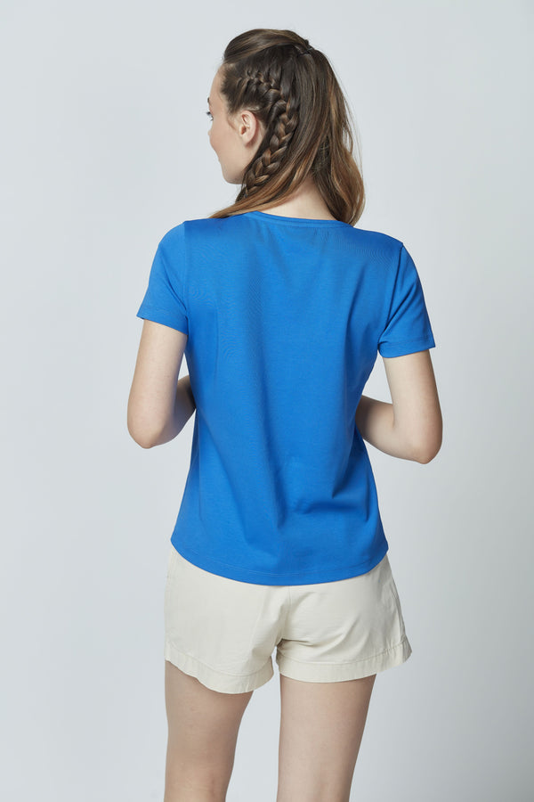 Supima Cotton V-Neck T-shirt LET-43