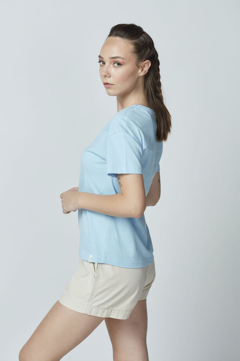 Organic Cotton V-Neck T-shirt LET-31