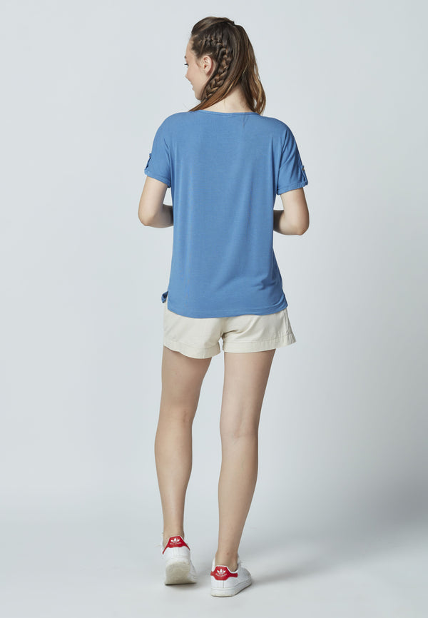 Modal V-neck T-Shirt LET-19