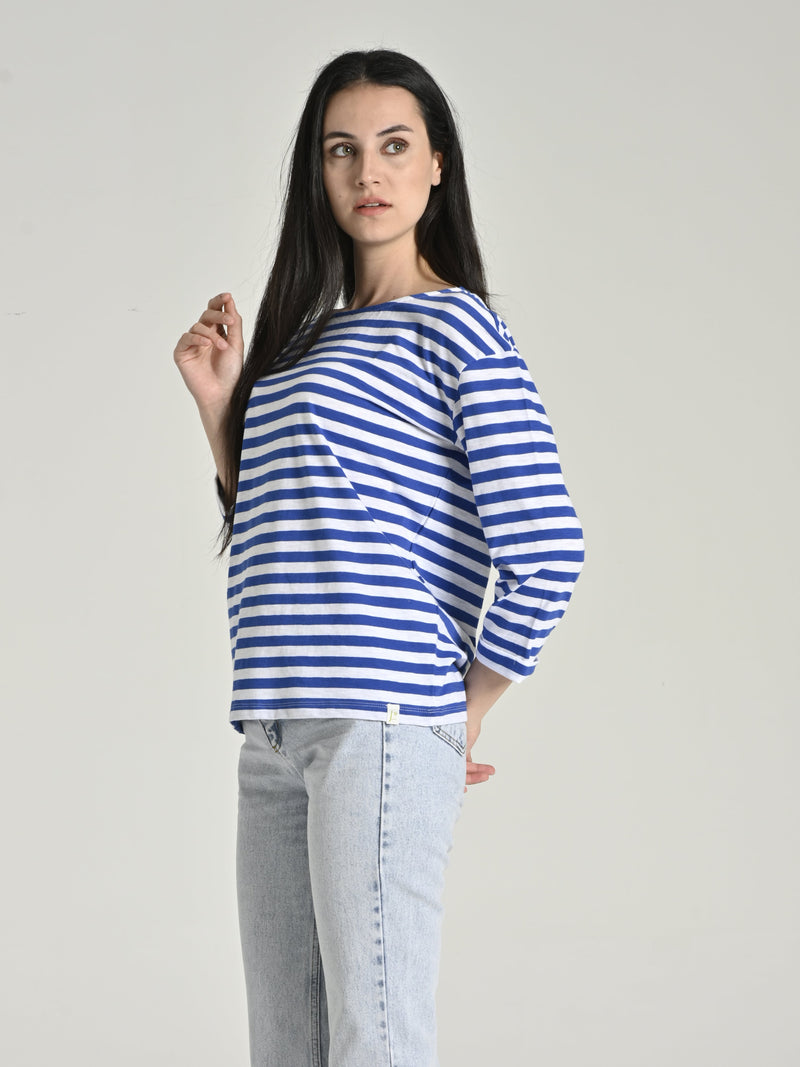 Cotton Three Quarter Sleeve Basic T-shirt SIA-10