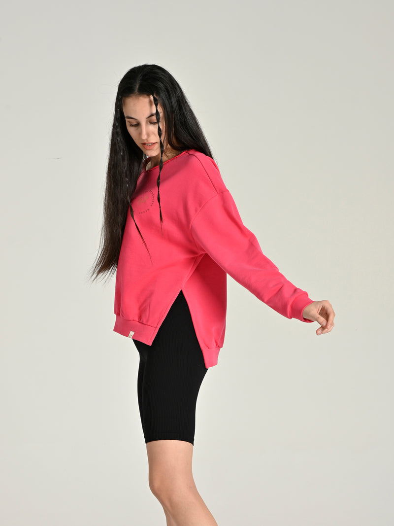 Organic Cotton Front Printed Sweatshirt SIA-13
