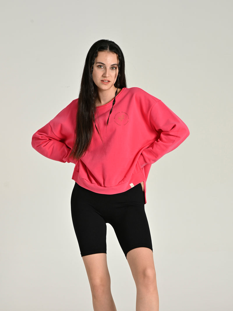 Organic Cotton Front Printed Sweatshirt SIA-13