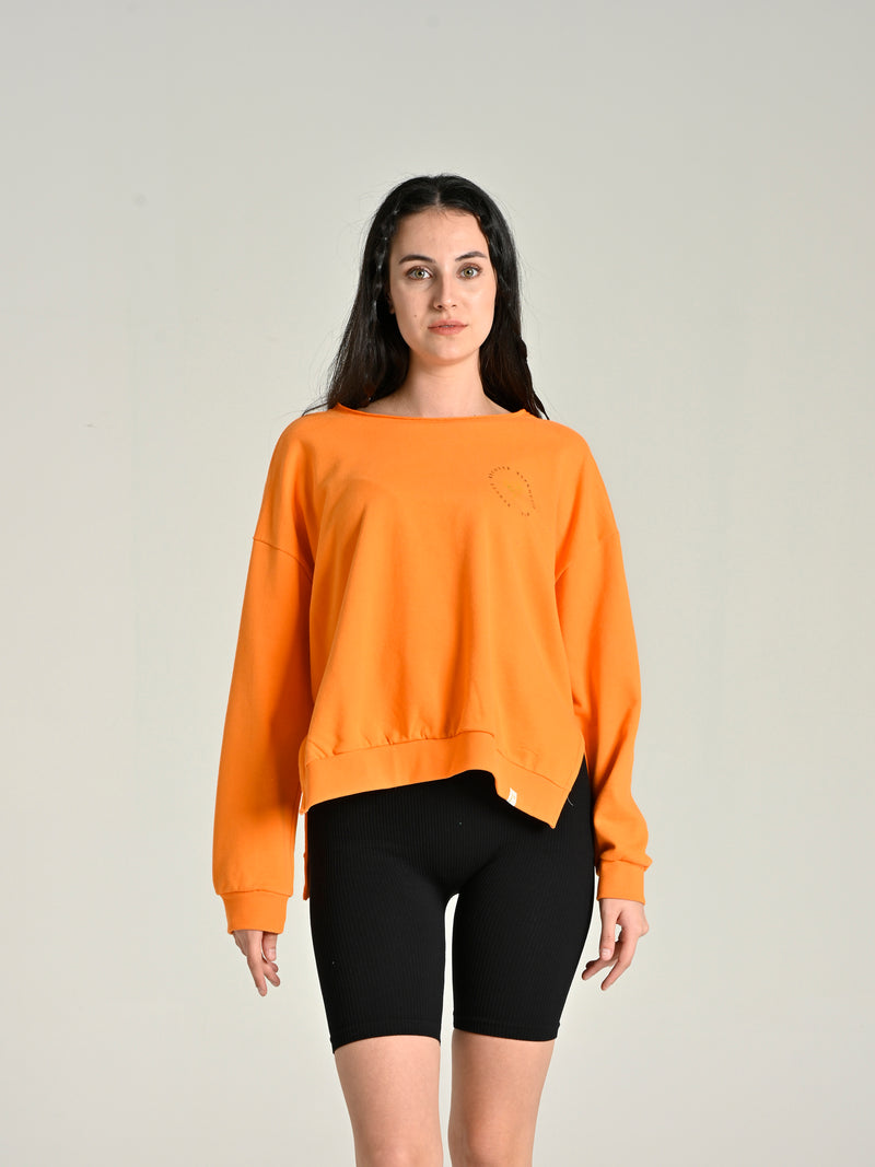 Organic Cotton Front Printed Sweatshirt SIA-13