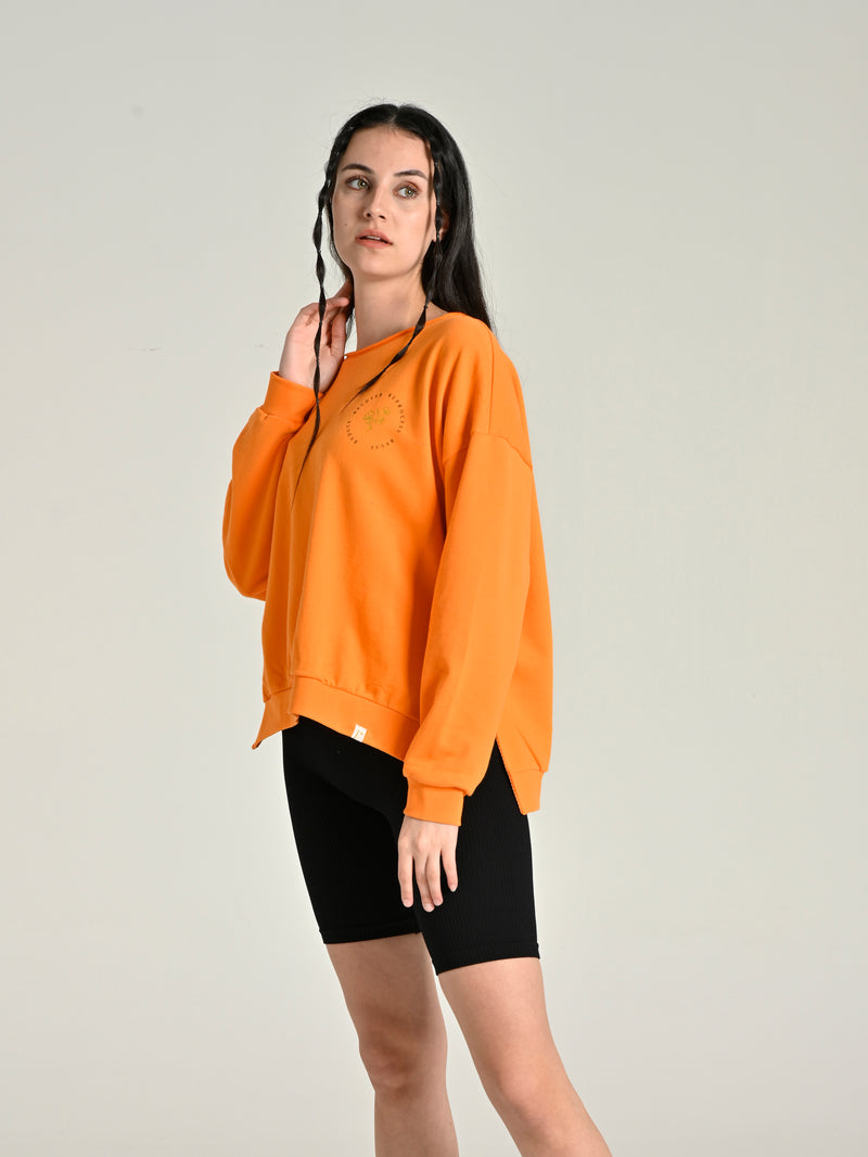 Organic Cotton Front Printed Sweatshirt SIA-13