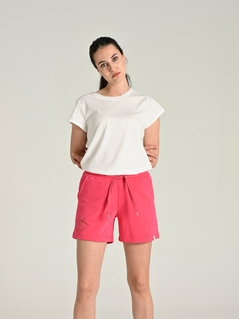 Organic Cotton Front Printed Short SIA-15