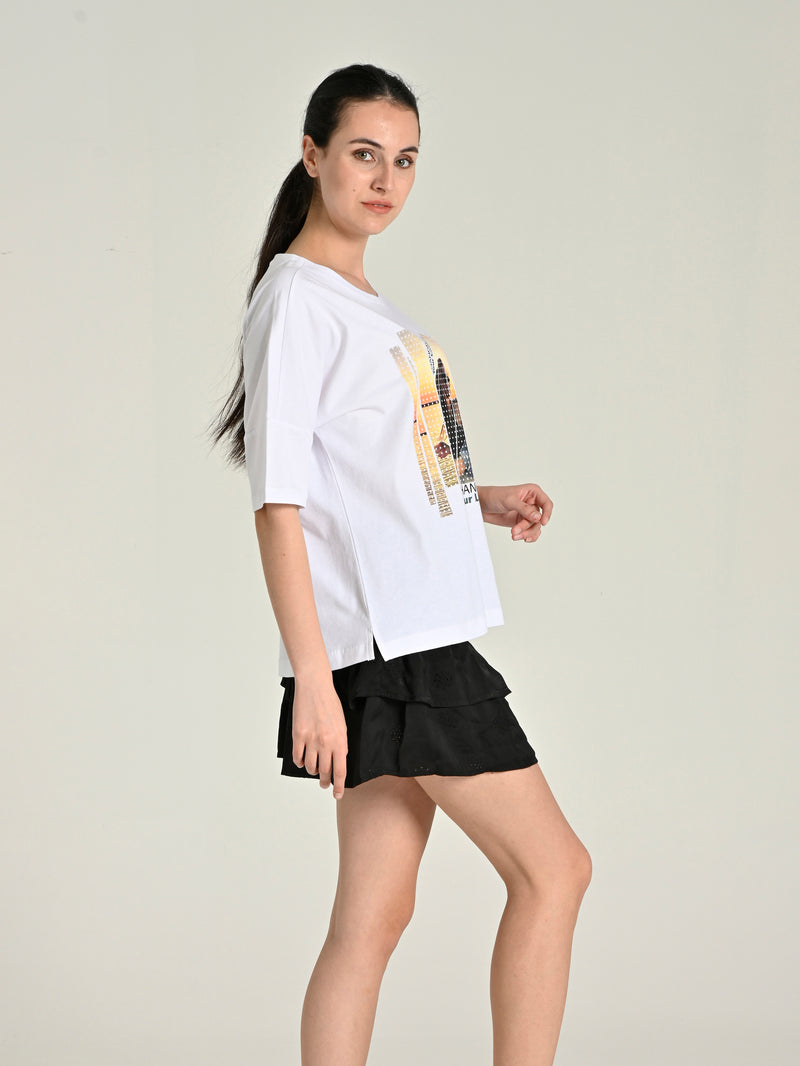 %100 Cotton Basic T-shirt SIA-16