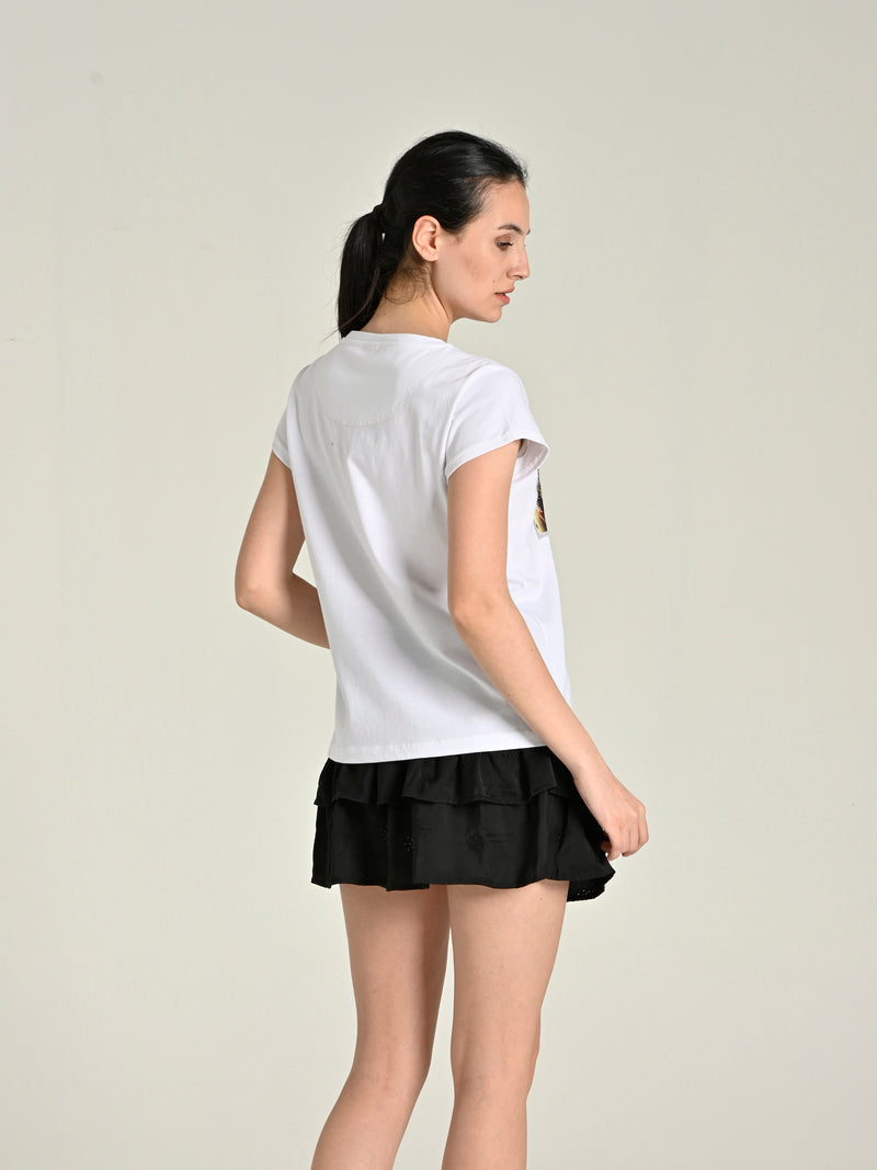%100 Organic Cotton Basic T-shirt SIA-17