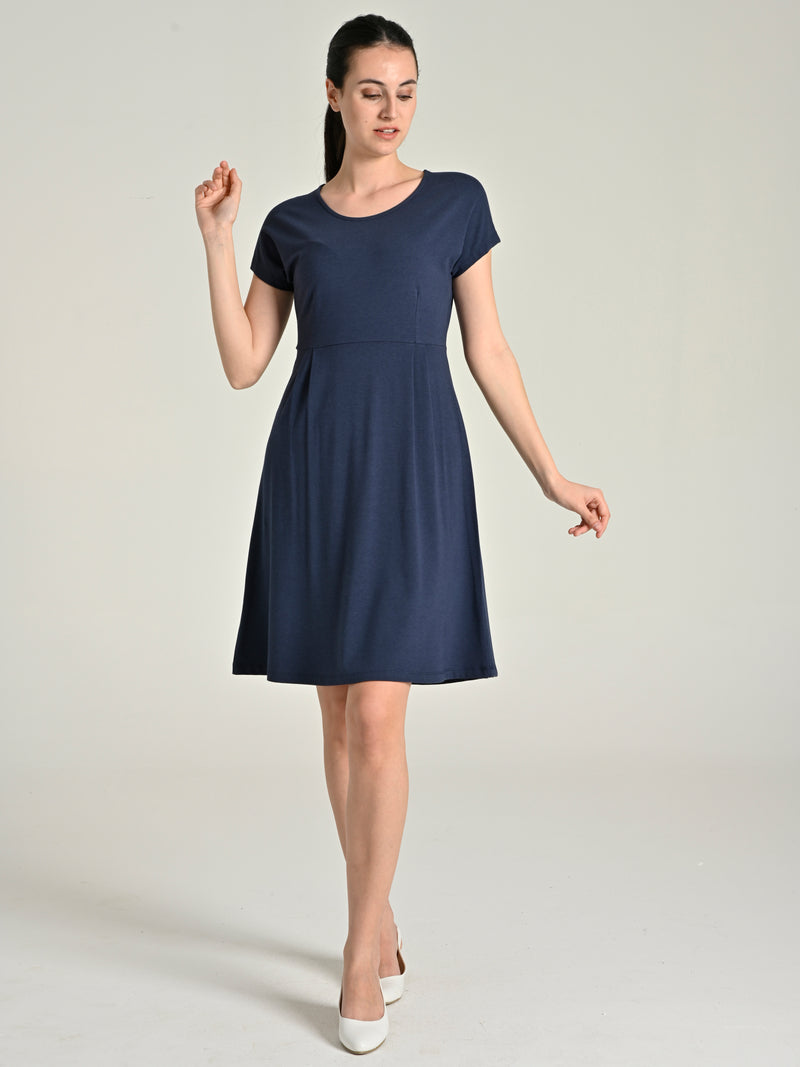 Bamboo Cotton Medium Height Dress SIA-19