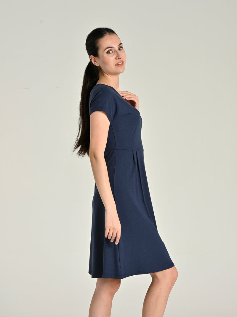 Bamboo Cotton Medium Height Dress SIA-19
