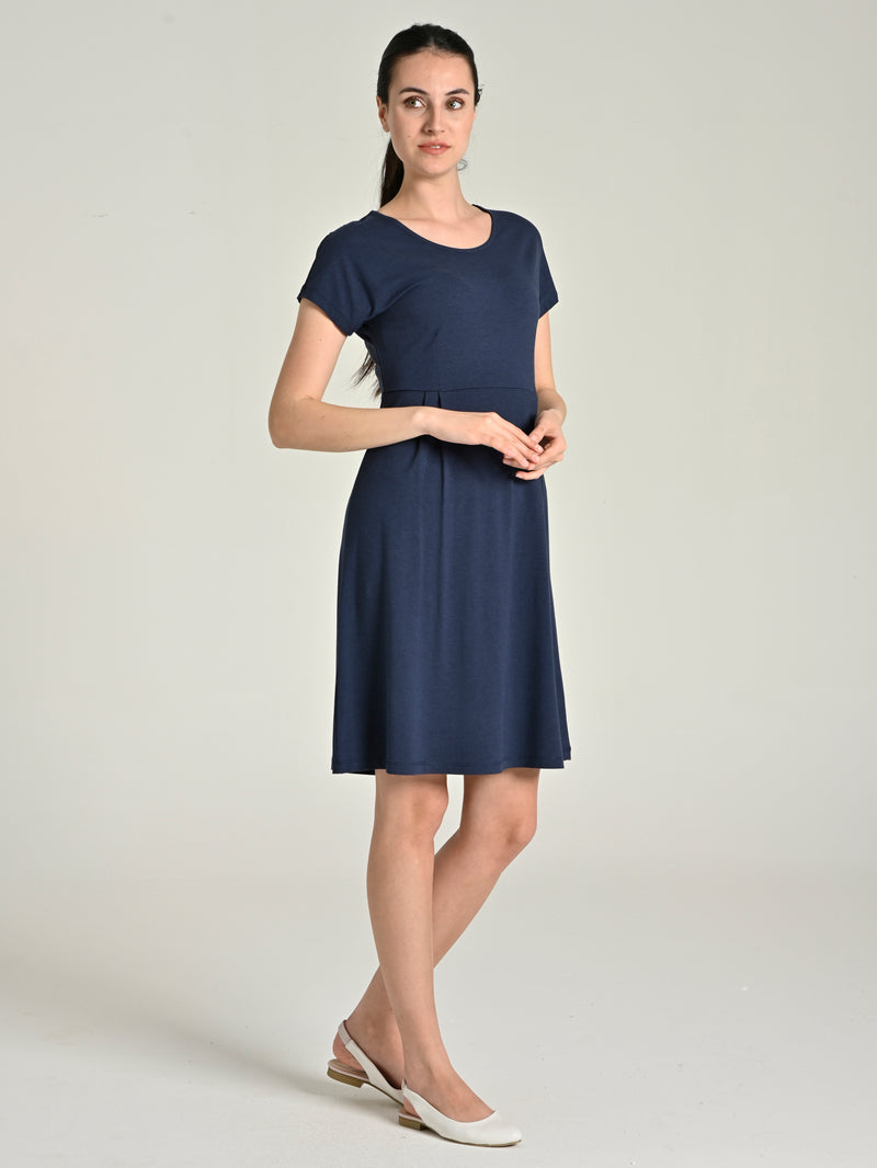 Bamboo Cotton Medium Height Dress SIA-19