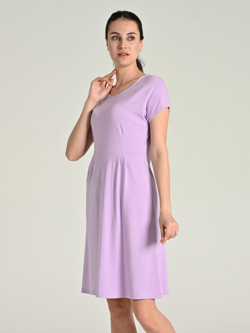 Bamboo Cotton Medium Height Dress SIA-19