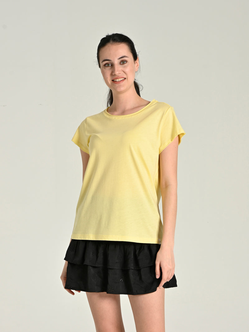 Cotton Modal Basic Short Sleeve T-shirt SIA-6