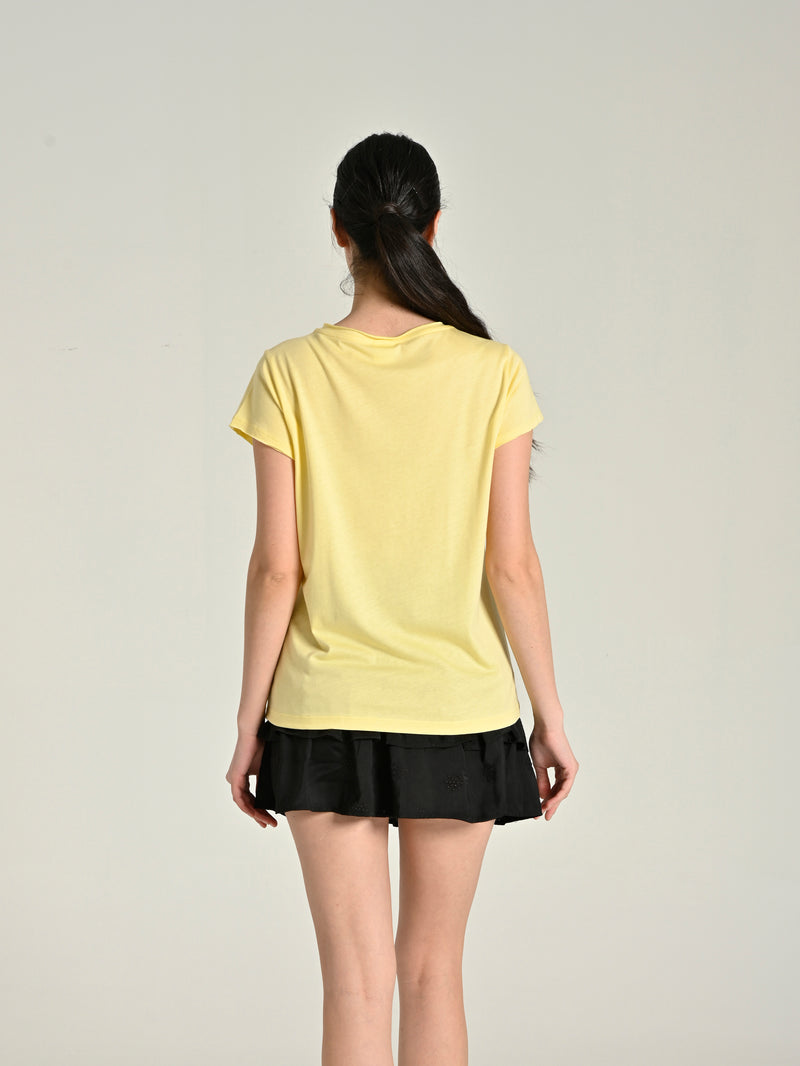 Cotton Modal Basic Short Sleeve T-shirt SIA-6