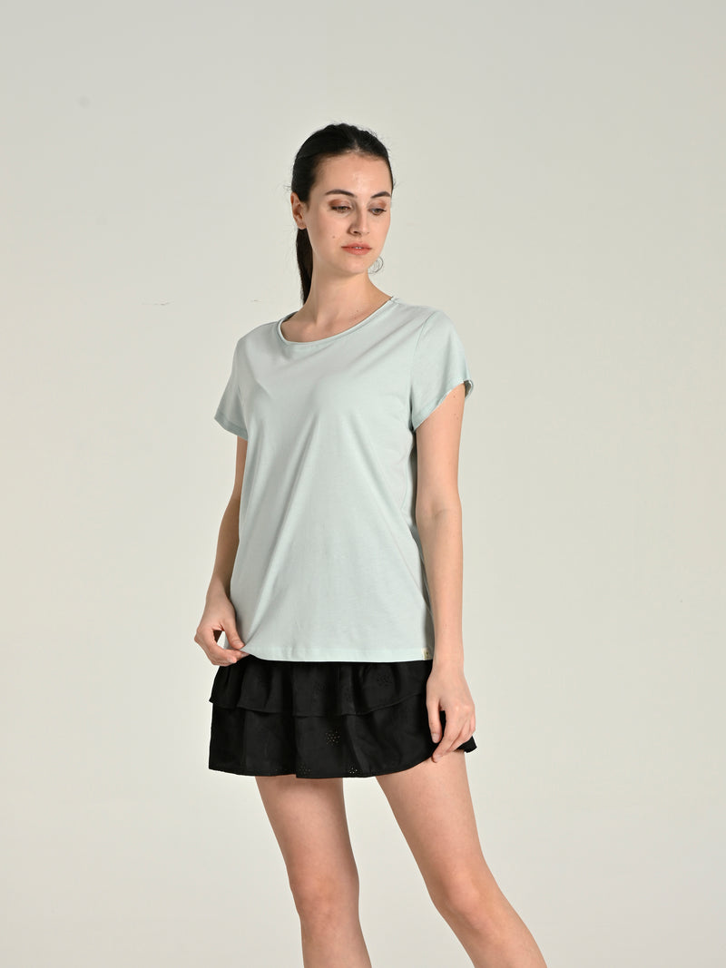 Cotton Modal Basic Short Sleeve T-shirt SIA-6