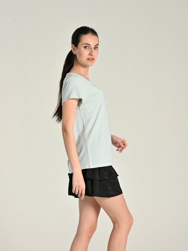 Cotton Modal Basic Short Sleeve T-shirt SIA-6