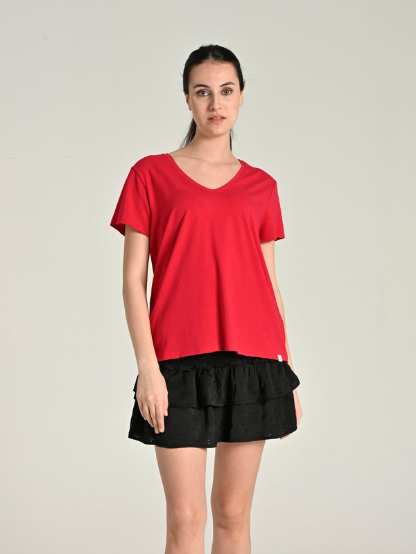 Bamboo Cotton Short Sleeve T-Shirt SIA-8