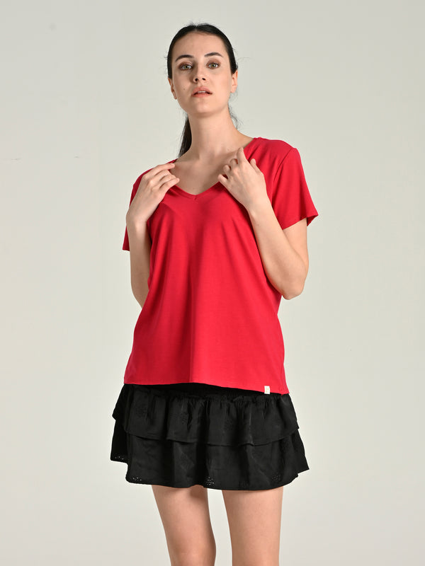 Bamboo Cotton Short Sleeve T-Shirt SIA-8