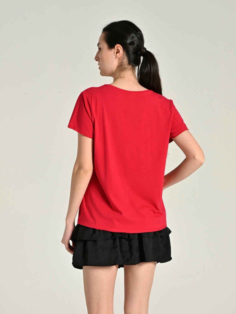 Bamboo Cotton Short Sleeve T-Shirt SIA-8