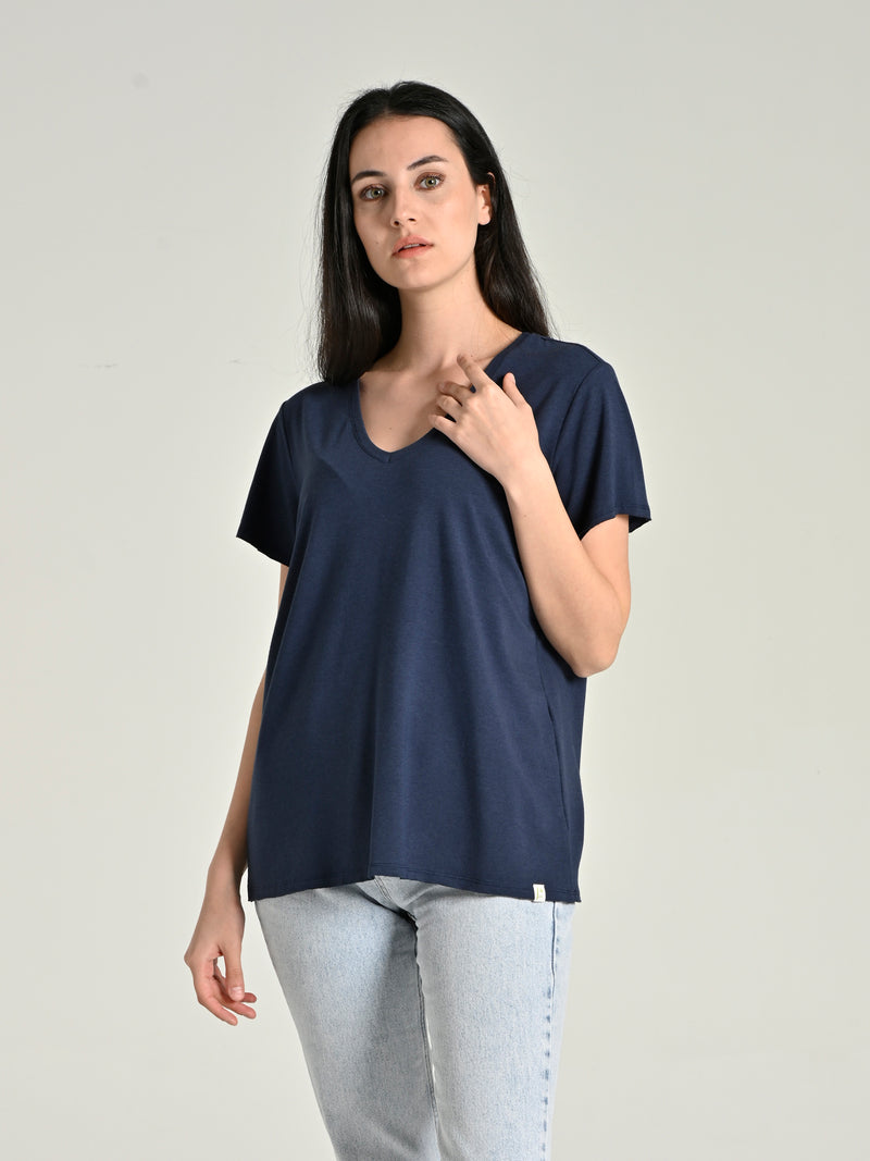 Bamboo Cotton Short Sleeve T-Shirt SIA-8
