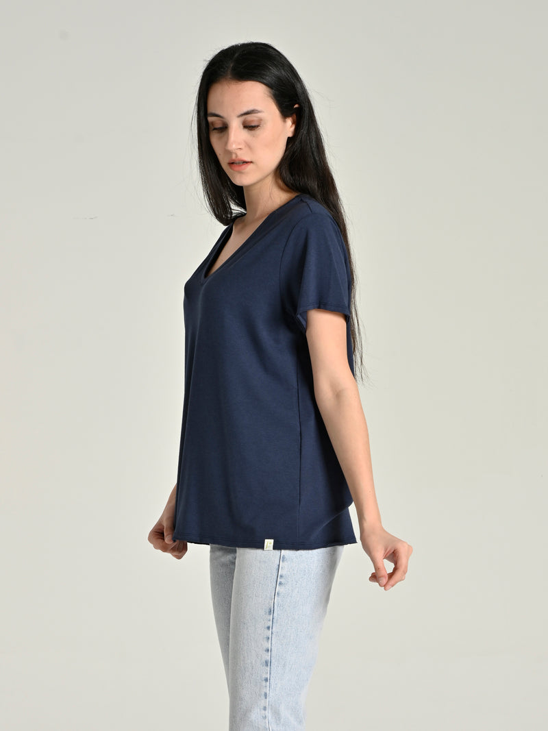 Bamboo Cotton Short Sleeve T-Shirt SIA-8