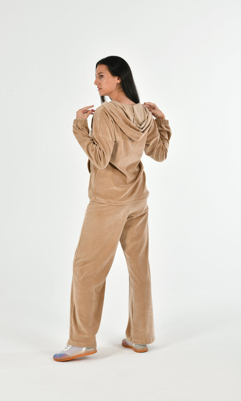 Organic Cotton Velvet Sweatshirt & Sweatpants LINDA-9