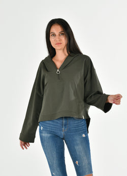Cotton Oversize Sweatshirt LARA-51